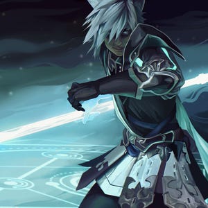 Warrior of Light | Final Fantasy XIV Print | NO RESTOCK