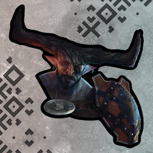 The Iron Bull Dragon Age Sticker