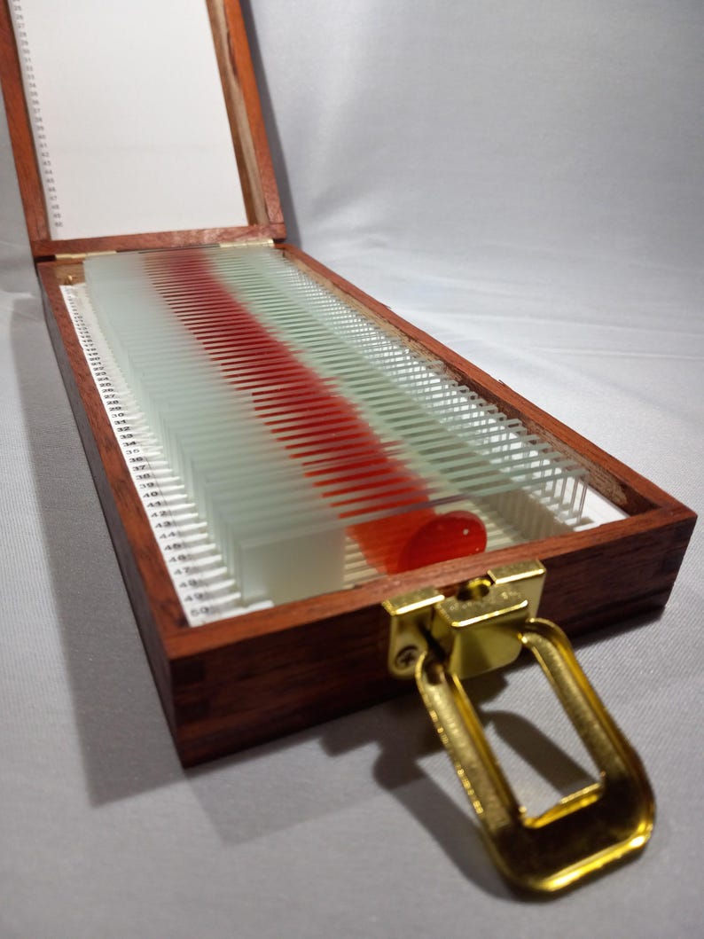 Blood slide Box Dexter Morgan Resurrection. Part-B        Must purchase part-A and part-B to complete box purchase.