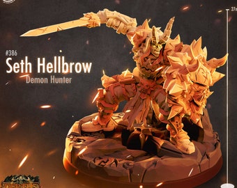 Dnd Demon Hunter Etsy Dnd Demon Hunter Etsy