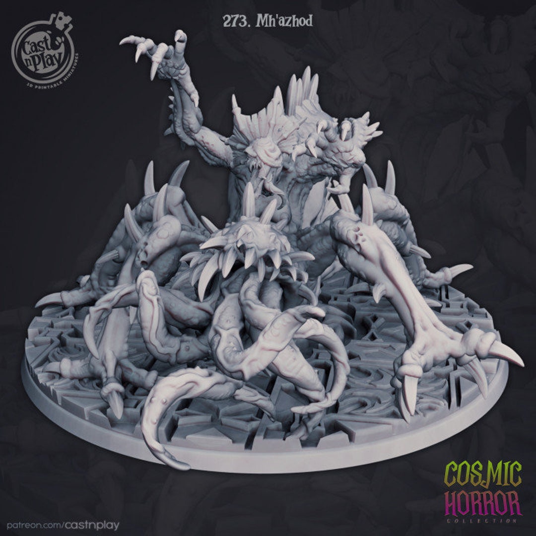 Ma'azhod, Eldritch Horror Monster Boss Dnd Pathfinder Sigmar Castnplay