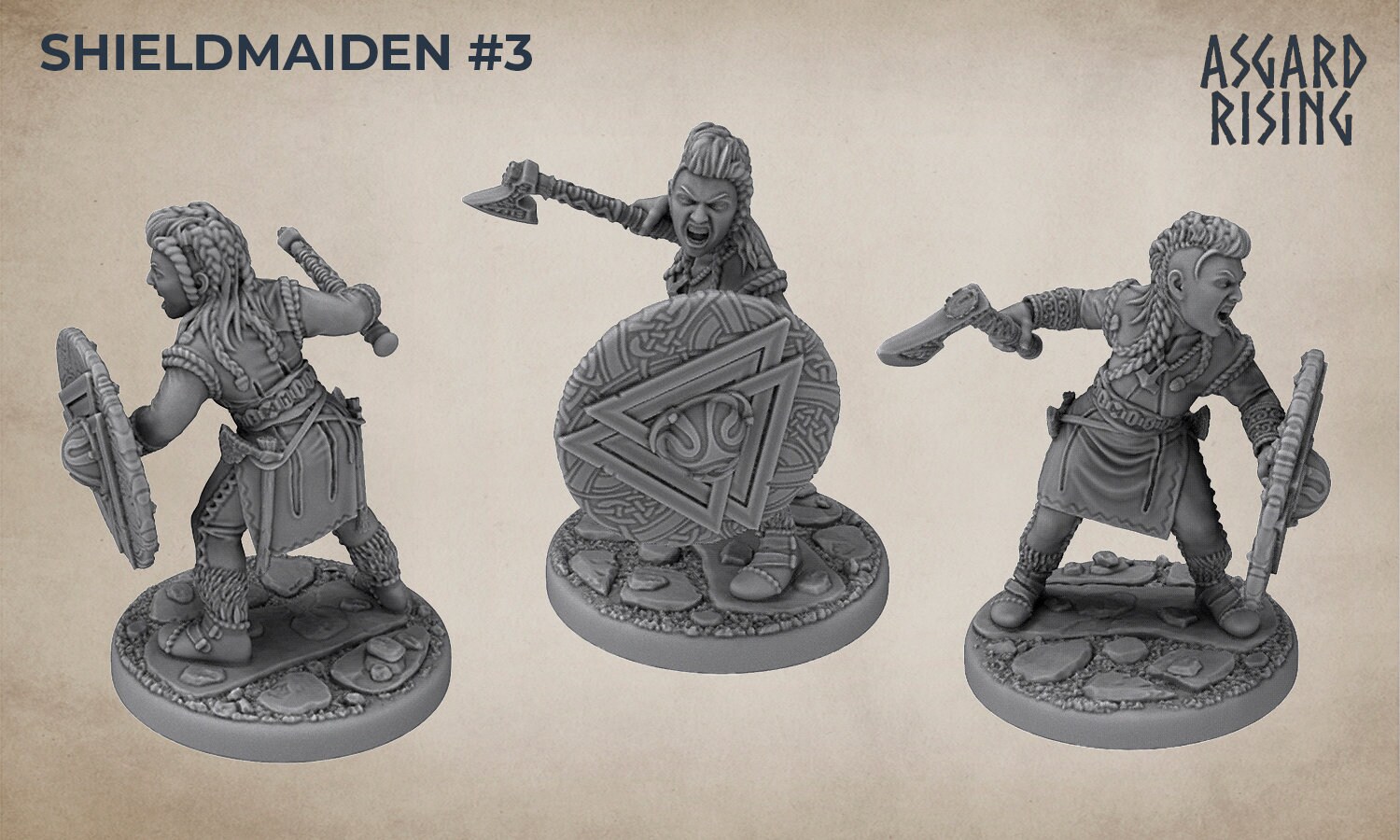 Shieldmaidens - 32mm scale