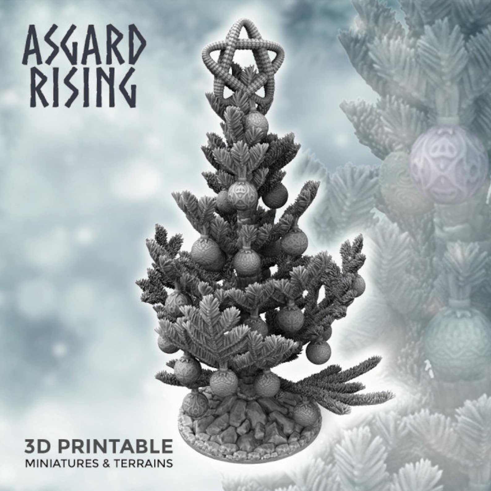 Asgard Rising Christmas Tree DND Pathfinder 28mm 32mm Etsy