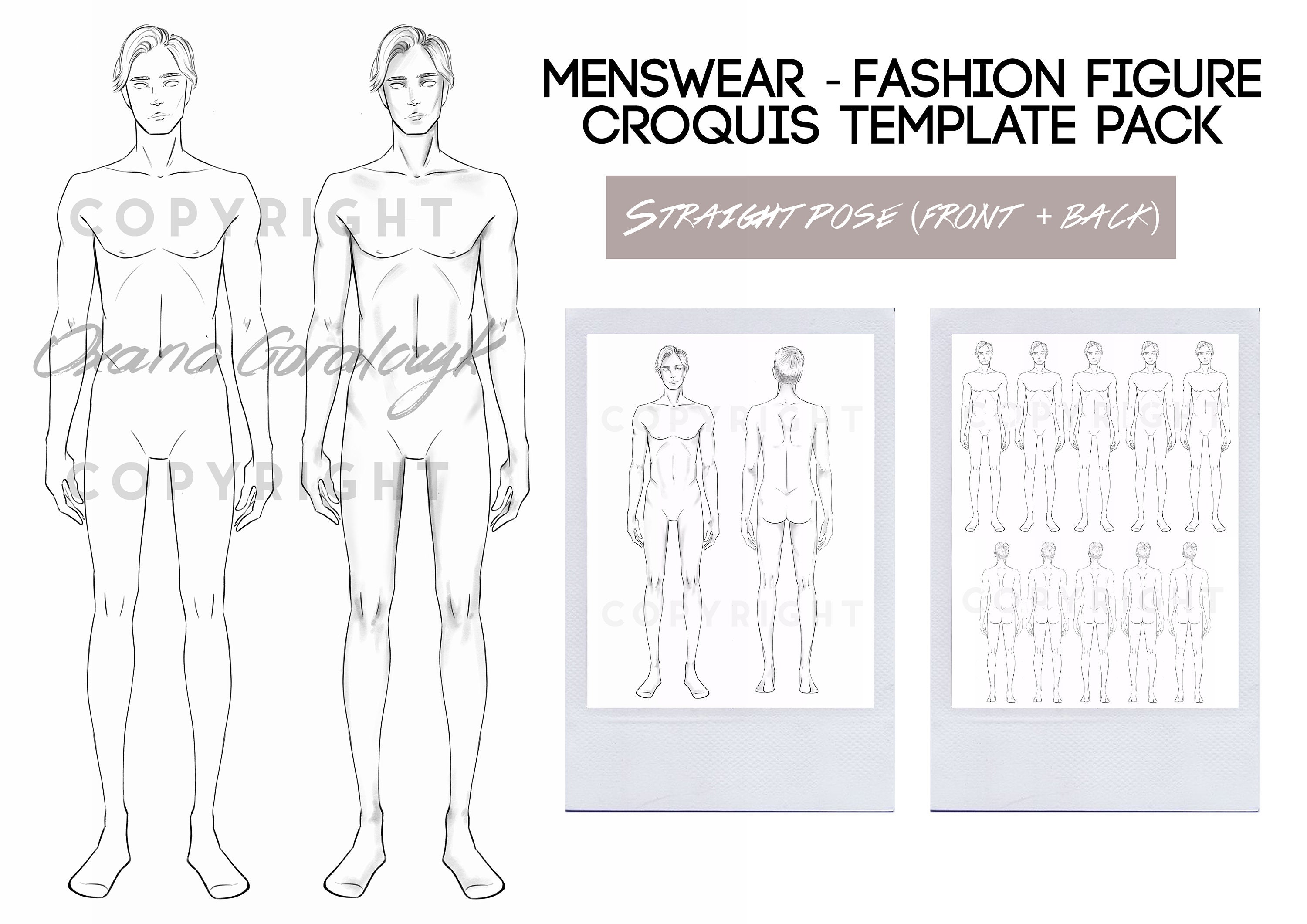 Fashion Design Sketches Templates  Fashion Sketch Template Female   Template Ruler  Aliexpress