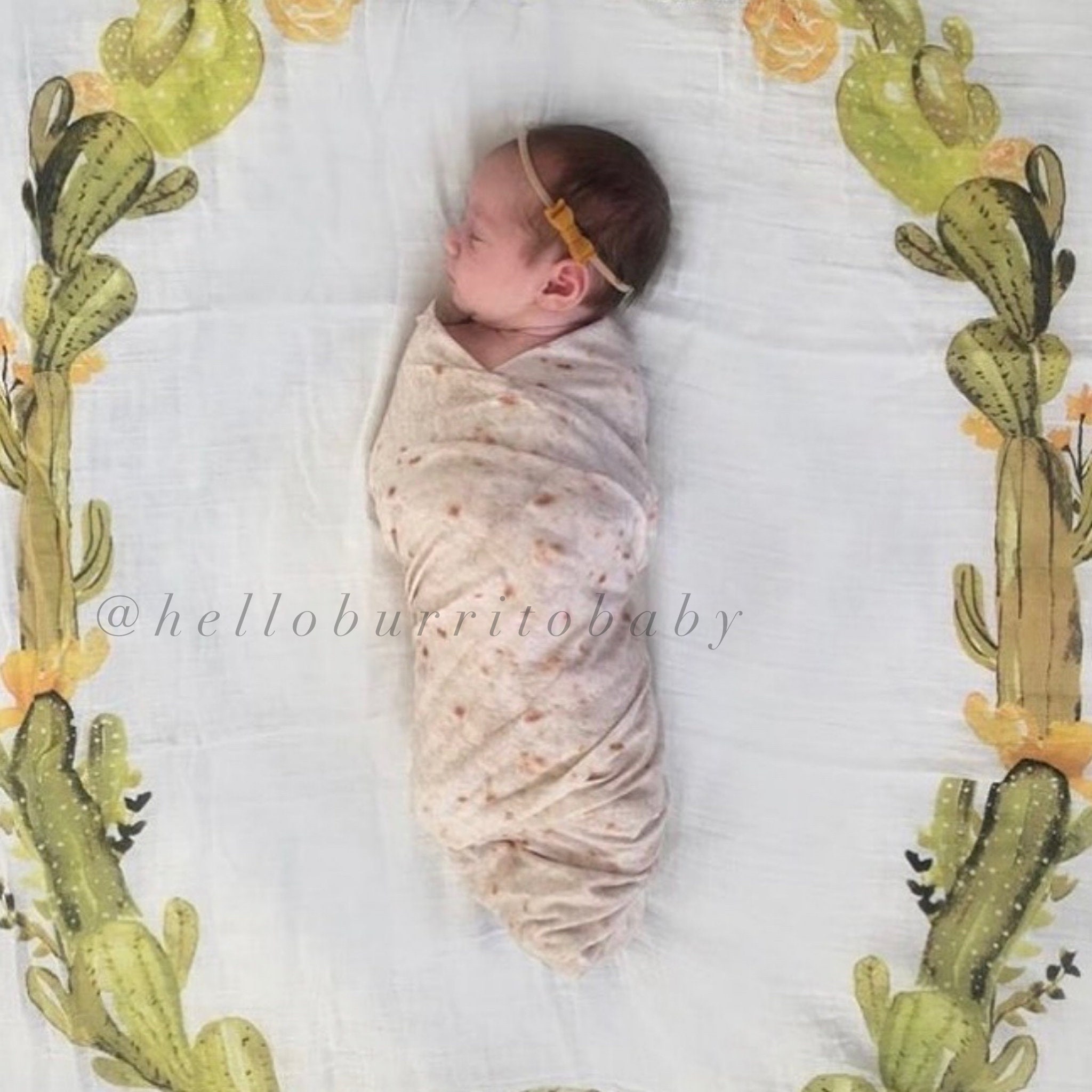 Burrito Baby Swaddle Tortilla Blanket Etsy