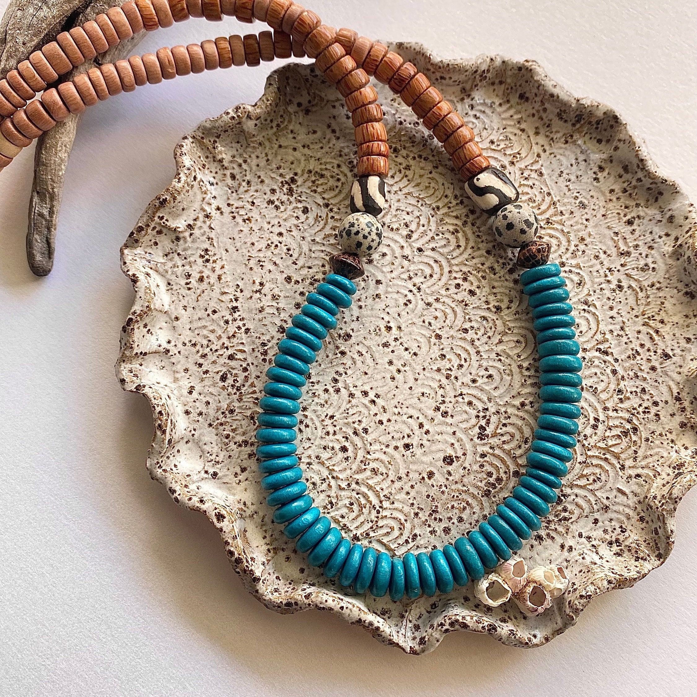 Teal Blue Necklace Etsy Australia