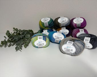 ONline Supersocke 4-fach Bambus-Color Sortierung 380 Bambus 100g Merino  superwash - Etsy sterreich