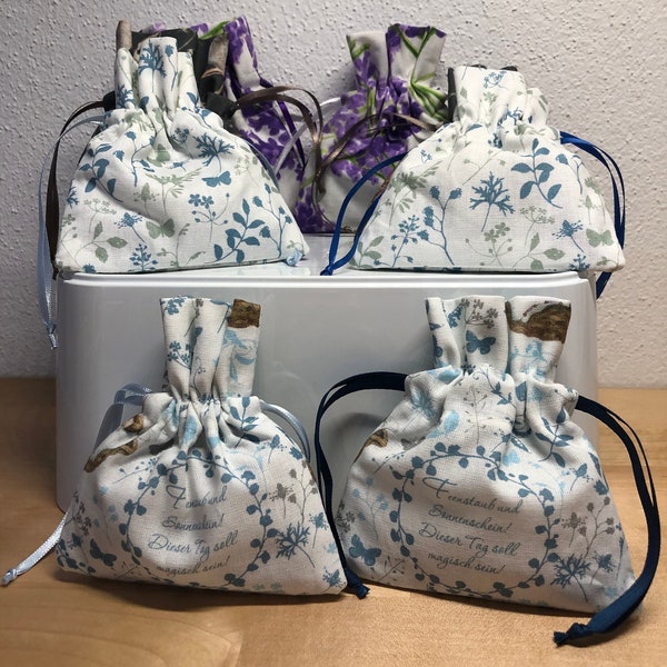 Lavendel Säckchen Duftsäckchen wiederbefüllbar