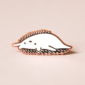 Lazy Hedgehog Hard Enamel Pin | lapel pin, hat pin, enamel pin cute, hard enamel pin