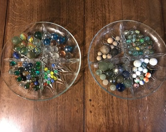 Marbles - antique and vintage - clay and glass selections - please see menu