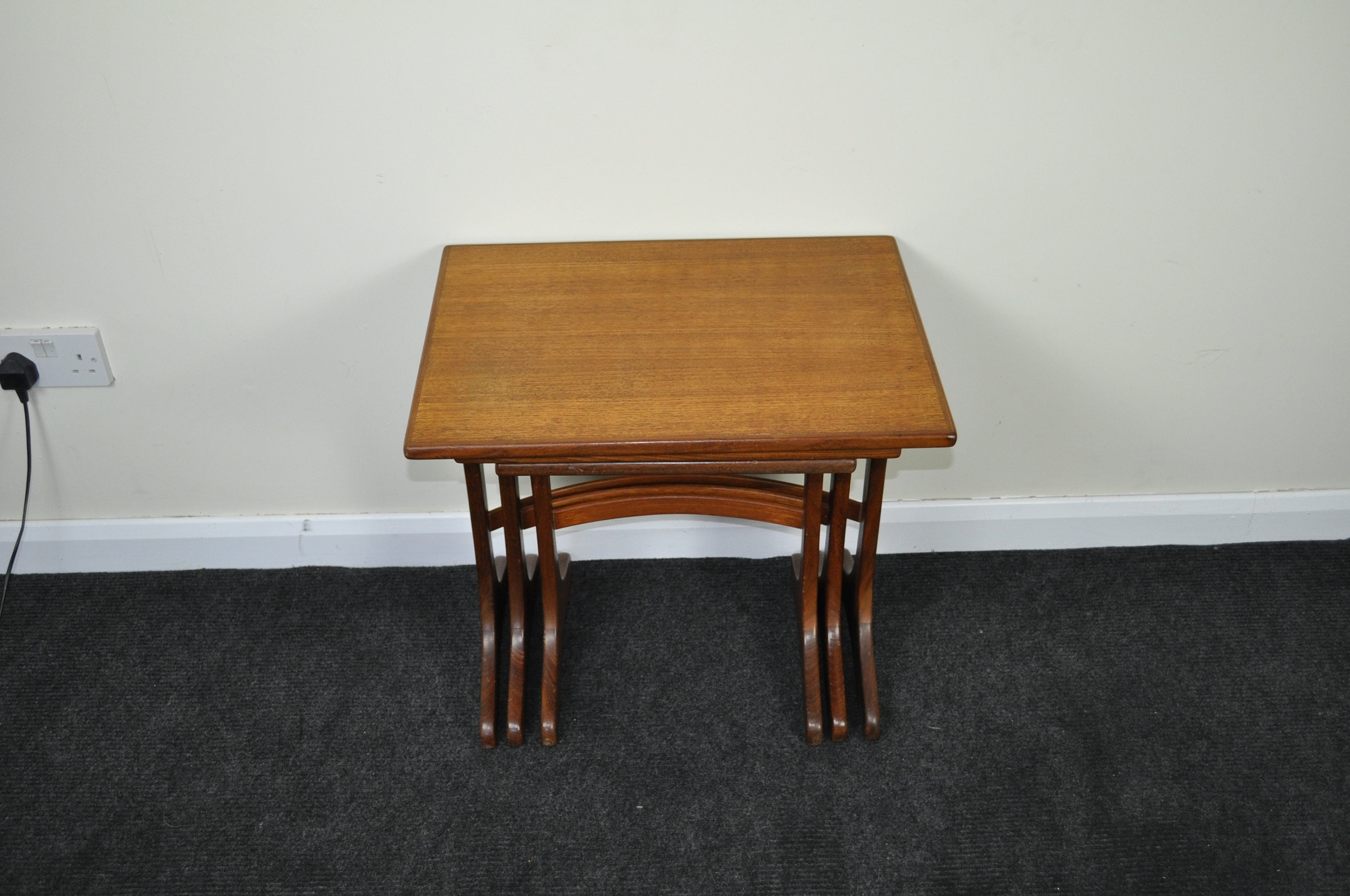 Gplan nest of three tables in teak Etsy