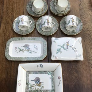 Wedgwood Humming Birds・ Curzon 他皿合計 7枚