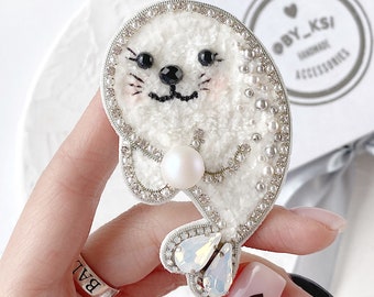Bebe Phoque Cristal Etsy