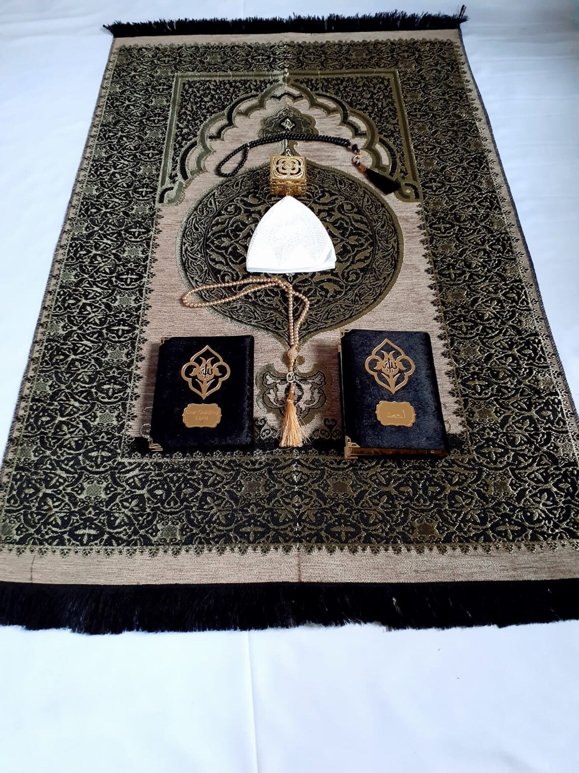 Personalized Prayer Mat Prayer Rug Sejadah Salah Mat Etsy