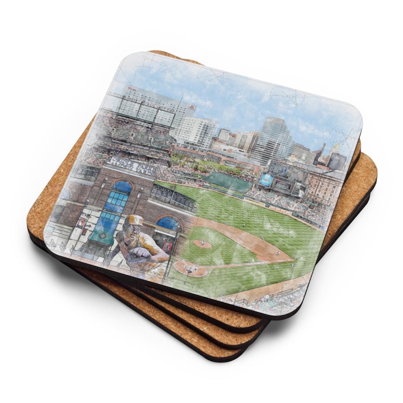 Oriole Park at Camden Yards Coasters - Thumbnail 2