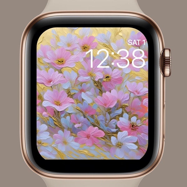 Apple Watch Face Wallpaper Preppy Etsy Canada