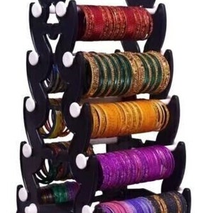 Wooden Bracelet Jewellery Display Holder & Stand 