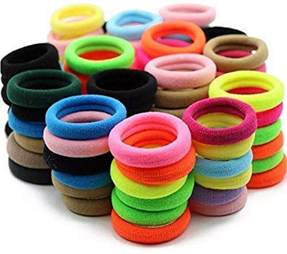 Multi Color Hair Rubber Bands for Women girls multi Color Pack of
