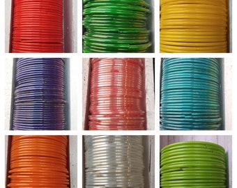 24 Pieces Multi Color Indian Bollywood Costume Wedding Style Plain Glass Bangles for girls and women free shipping