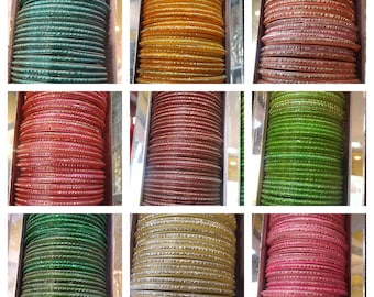 12 pulseras de cristal multicolor estilo indio para boda, para niñas y mujeres, envío gratis.