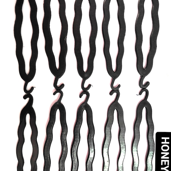 Twist Holder Roll Bun Maker Magic Hair Clip Twist Turn and Tie Hair Styler Braid Tool Pack Of 10 Pieces Free Shipping