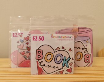 Mystery Sticker Pack, Motivational Sticker, Positive Sticker, Inspiring Sticker, Waterproof Vinyl Sticker, Heart Sticker