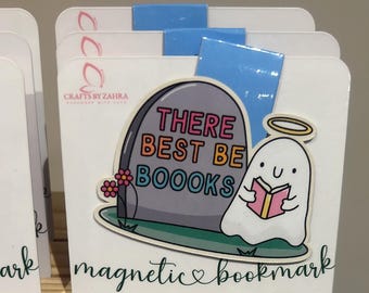 Gespenst Magnet Lesezeichen | Einzigartiges Geschenk für Buchliebhaber