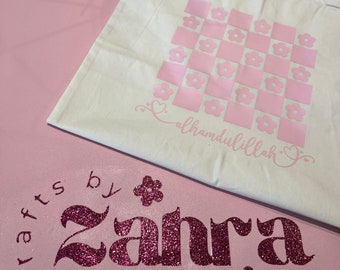 Personalised Canvas Tote Bag | Eco-Friendly Reusable Shopping Bag