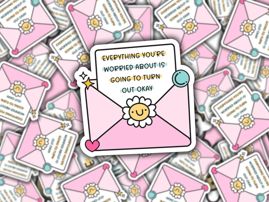 Type Message Stickers Message Sticker, Waterproof Vinyl Sticker, Cute Laptop Sticker, Die Cut ...