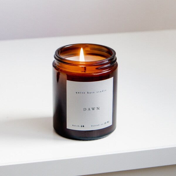 Lime Basil Mandarin Candle Etsy