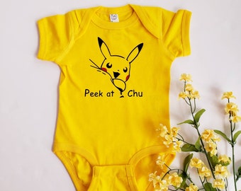 pikachu baby clothes
