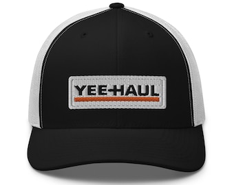 Buy Yee Haul Trucker Hat: Funny Embroidered Baseball Cap Online in