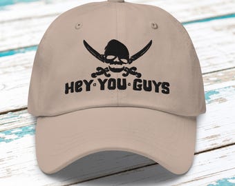 Hey Jungs Piraten Dad Mütze: Goonies Adventure 80er Jahre Nostalgie Mütze