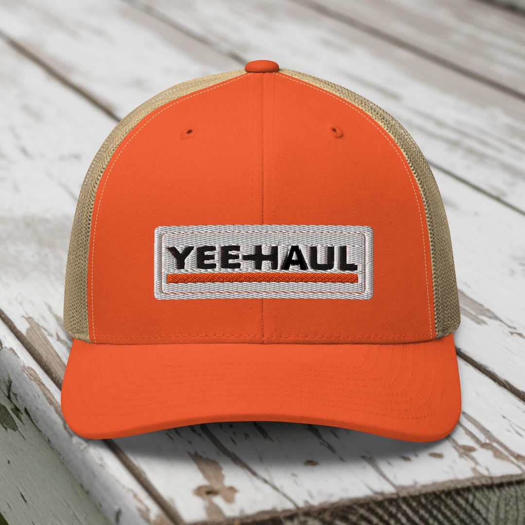 Yee Haul Trucker Hat: Funny Embroidered Baseball Cap