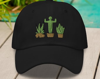 Meccha Chameleon Cactus Gamer Dad Hat: Verstecken im Alltag, Versteckspiel-Mütze