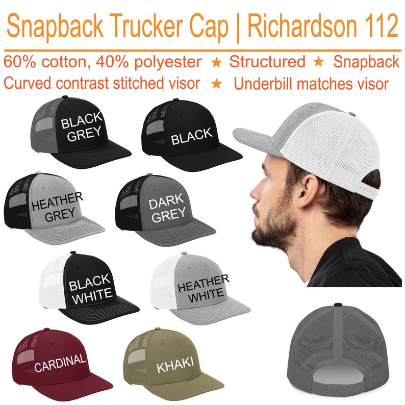 Funny Welder Trucker Hat: I Welded it Helded Embroidered Snapback Mesh Cap Richardson 112 Hat