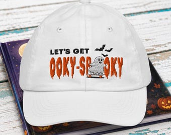 Gorro de Halloween para niños: ¡Vamos a divertirnos! Gorro juvenil de fantasma espeluznante