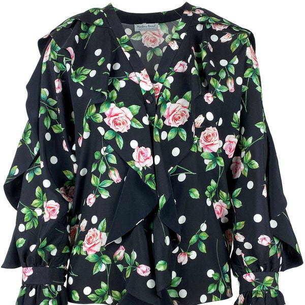 Silk Blouse, Formal silk blouse, coctail silk blouse, Silk Shirt, SETA/  silk shirt jedwab