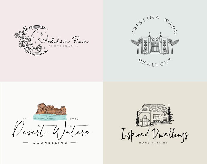 Custom Logo Design for Small Business, Custom Logo Design for New