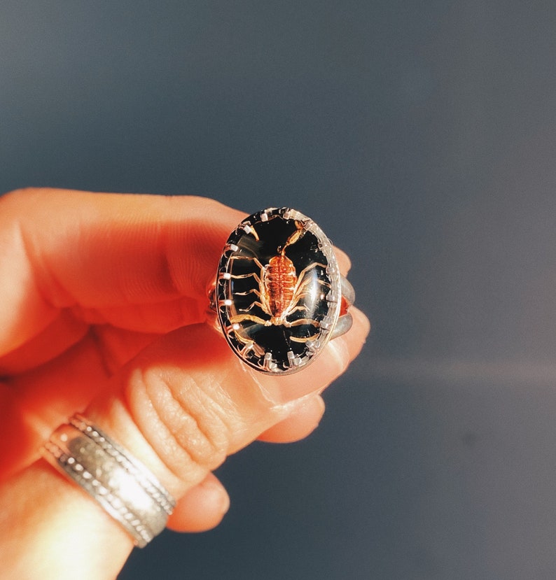 Size 6.5 Sterling Scorpion Ring