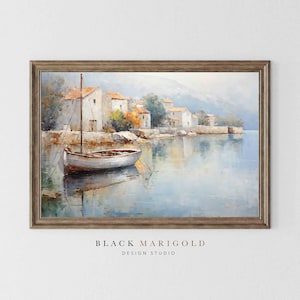 Mirrored Waters |  Vintage Oil Painting Wall Art