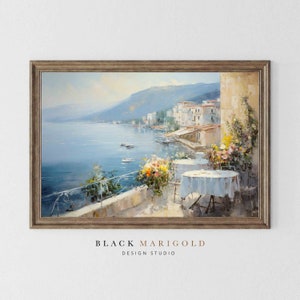A Romantic Gaze | Vintage Oil Painting Wall Art