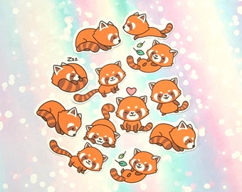 Kawaii Red Panda Etsy