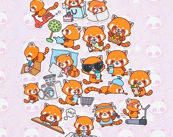 Kawaii Red Panda Etsy Uk