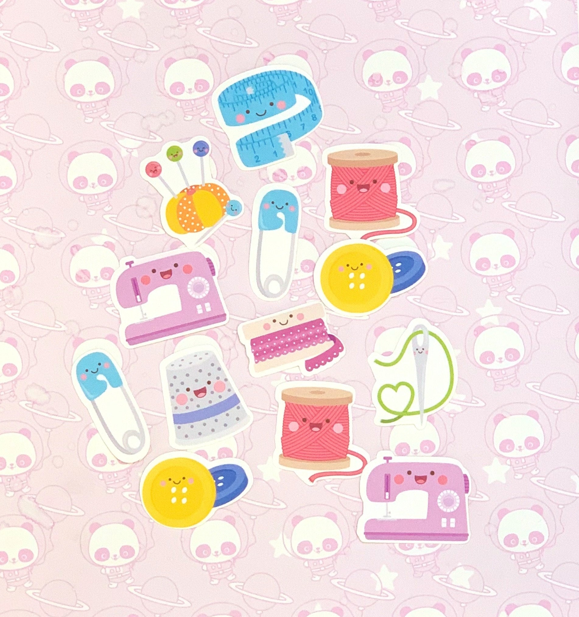 40pcs Small Cute Stickers, Kawaii Stickers, Happy Mail Stickers