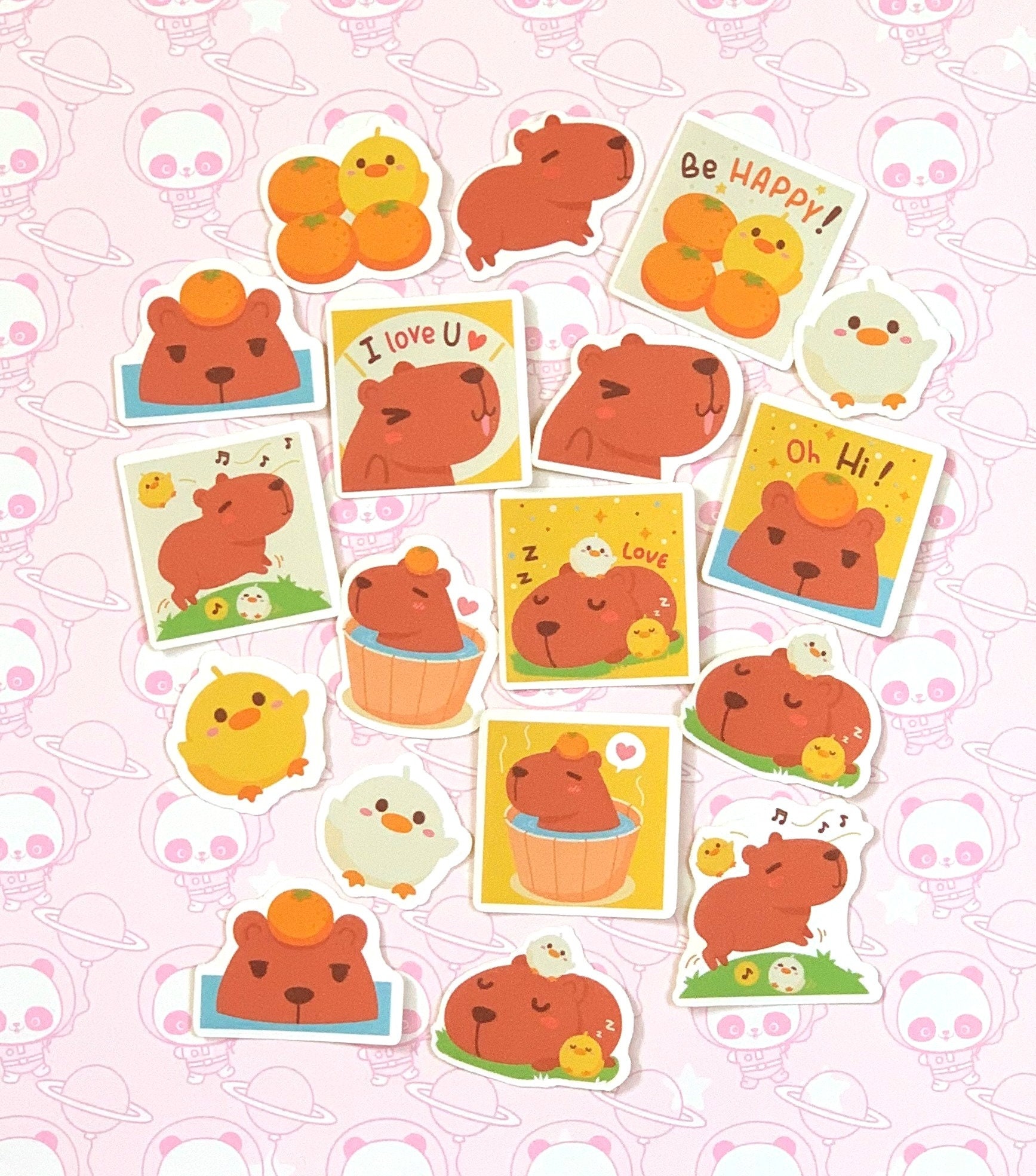 40pcs Small Cute Stickers, Kawaii Stickers, Happy Mail Stickers