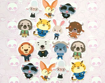 zootopia stickers etsy