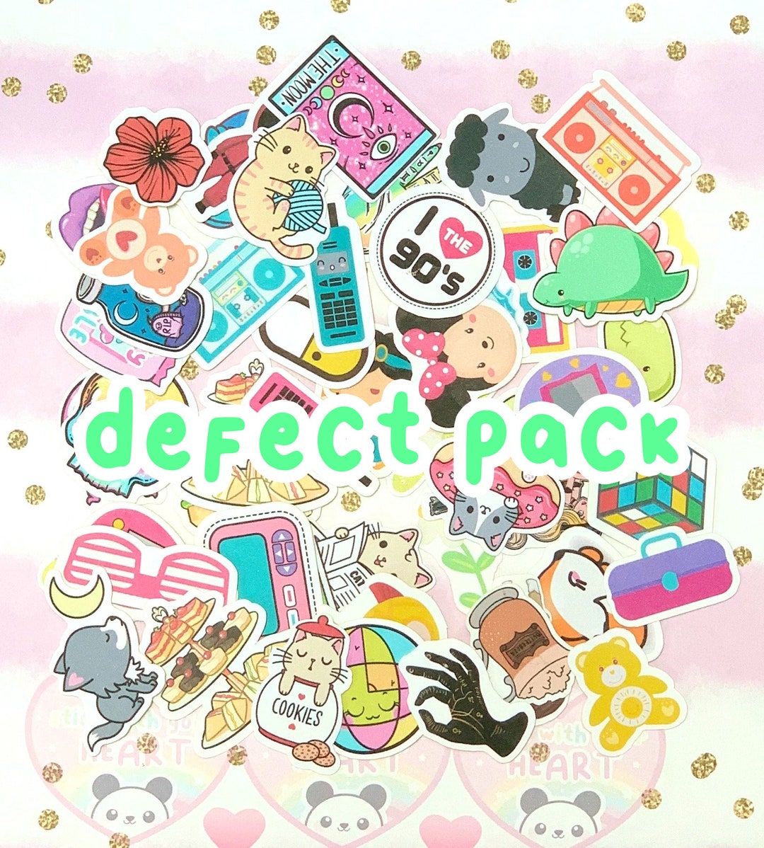 50 Pack Paper Defect Stickers - Etsy