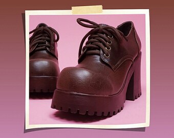 1970s platform shoes for sale