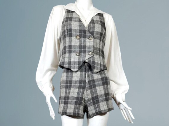 Marciano plaid pants sale